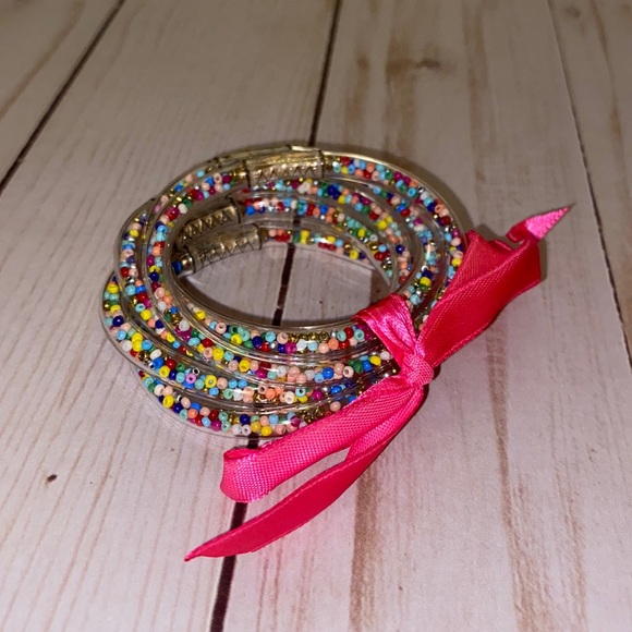 Girls Mardi Gras Confetti Bracelets Waterproof main image 0